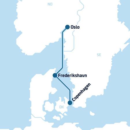 Dfds Ferry - Copenhagen To Oslo Hotel Bagian luar foto