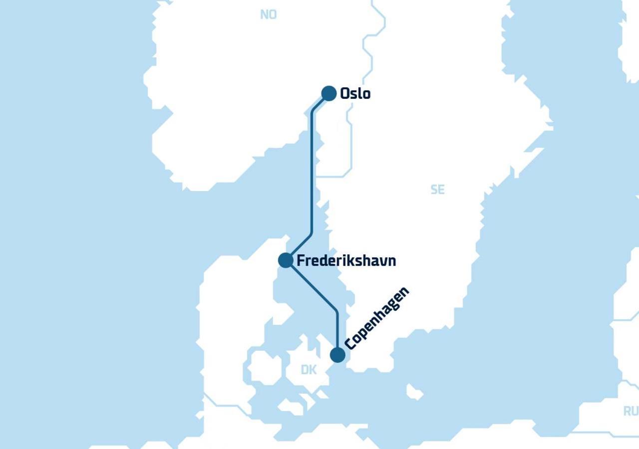 Dfds Ferry - Copenhagen To Oslo Hotel Bagian luar foto